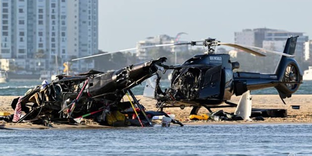 Pasifik Okyanusu’nda Helikopter Düştü Kayıplar Aranıyor